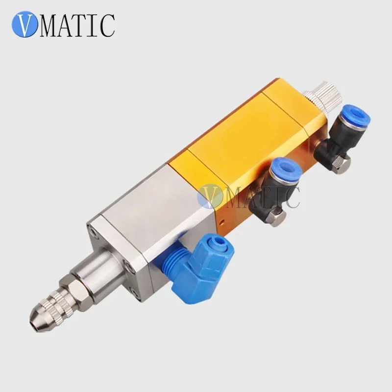 Free Shipping Pneumatic Single Glue Liquid Suck Back Dispensing Cylinder Valve Glue Dispense Nozzle Dispenser Controller Gun