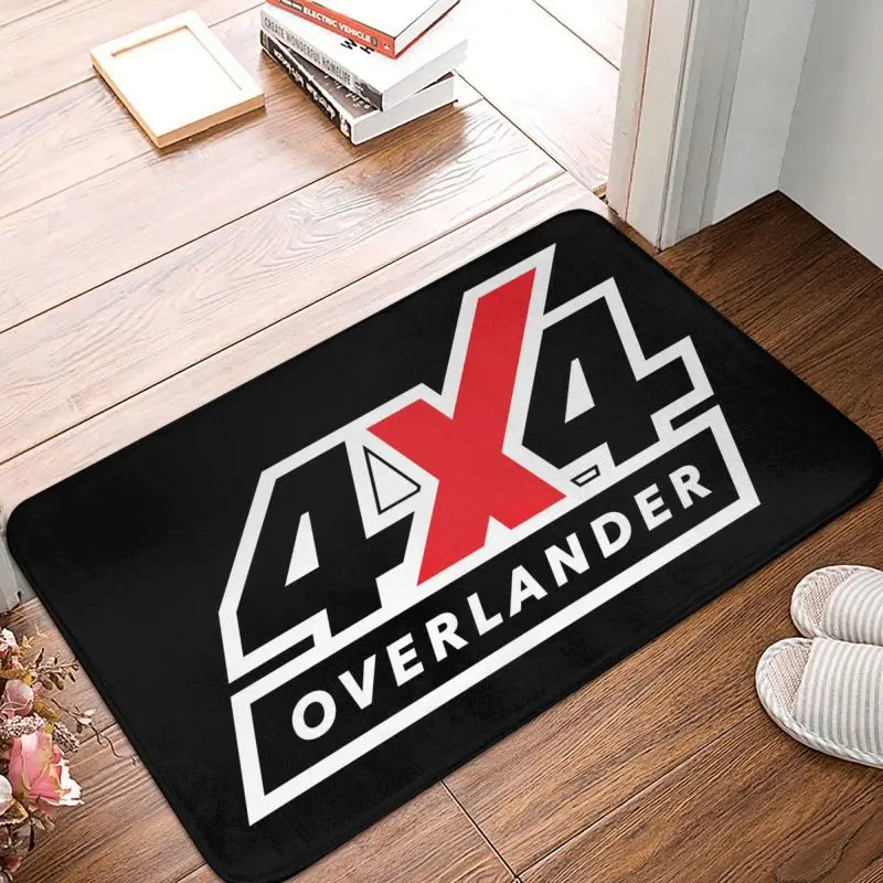 Custom Off-road 4x4 Overland Adventure Travel Doormat Non-Slip Kitchen Bathroom Mat Living Room Floor Door Entrance Carpet Rug