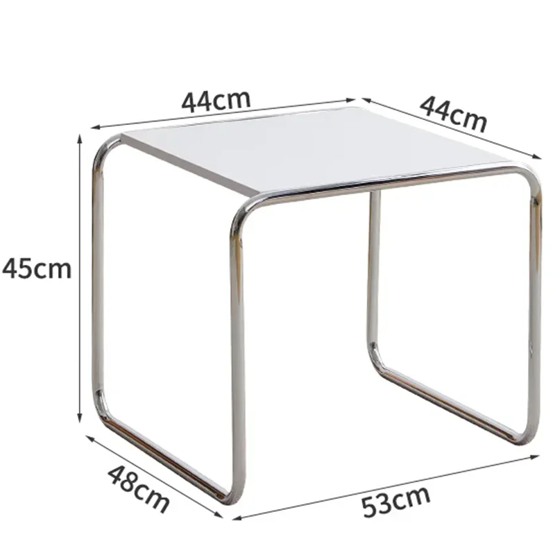 طاولة قهوة بسيطة من الفولاذ للنساء قابلة للتخصيص #5