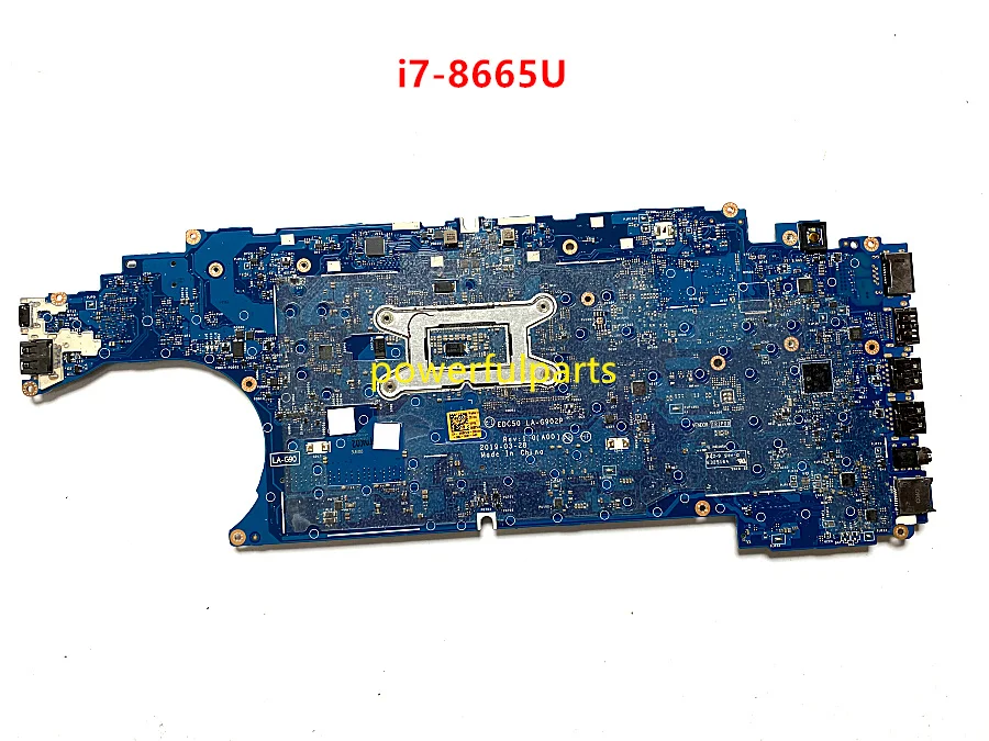 For DELL Latitude 5400 5500 Motherboard With i7-8665u Cpu In-built 055XW8 EDC50 LA-G902P Mainboard Working Perfect