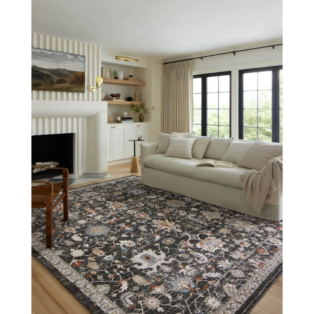 

Odette Charcoal / Multi 4'-0 x 6'-0 Accent Rug