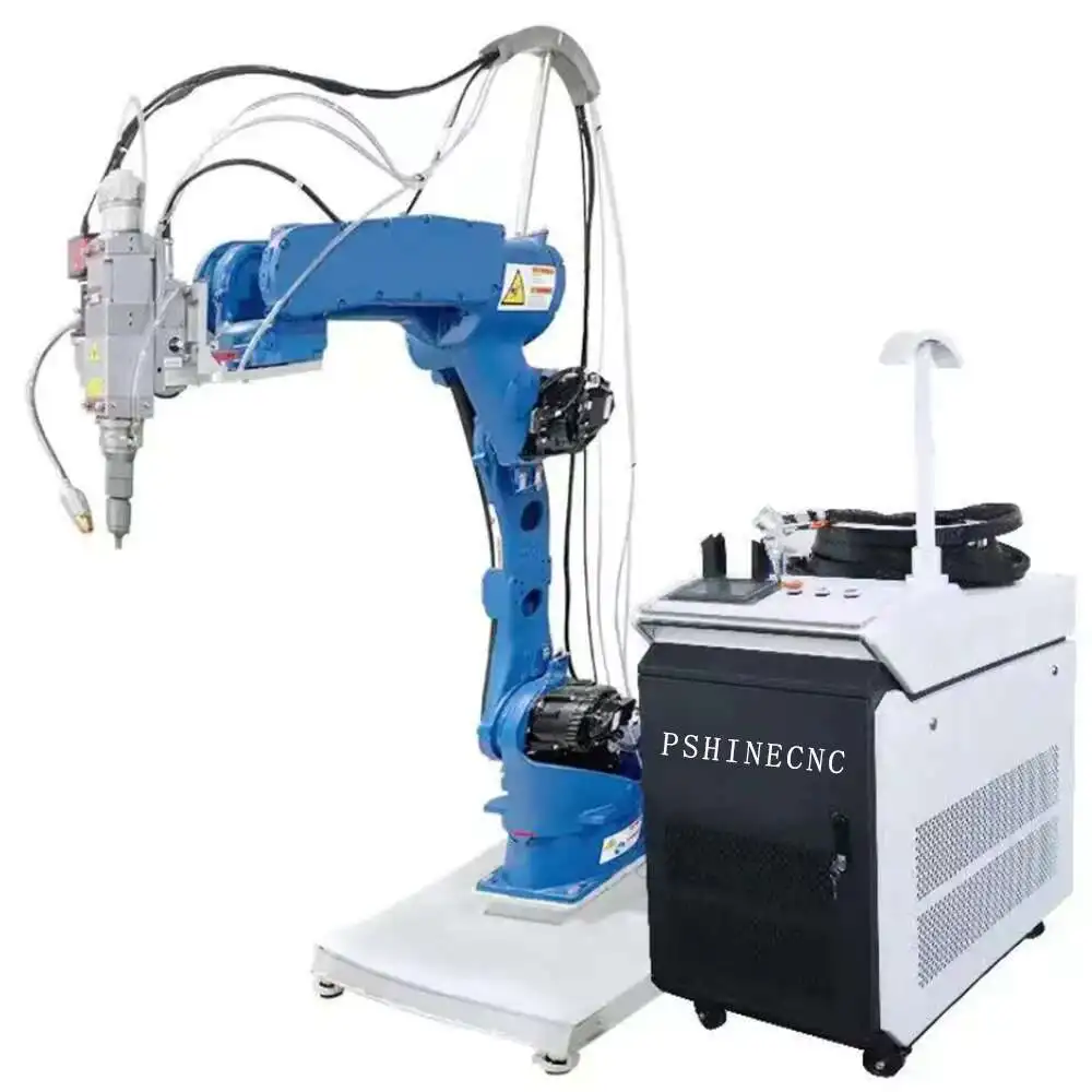 Artificial Intelligent Robot Fiber Laser Welding Hine 1000W 1500W 2000W 3000W Arm 6 8 Axis