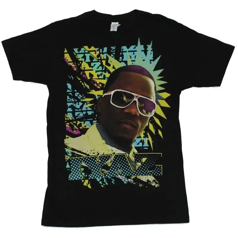 Iyaz Adult New T Shirt Sunglass Portrait Pic on Black