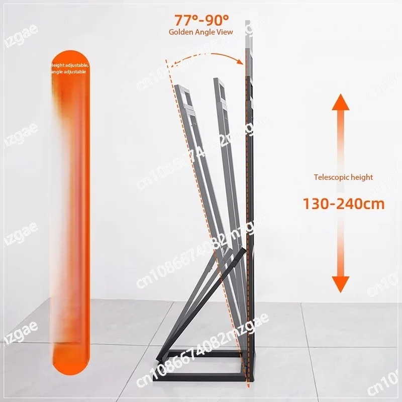 humanoid standing sign wedding background board telescopic poster support frame vertical floor billboard