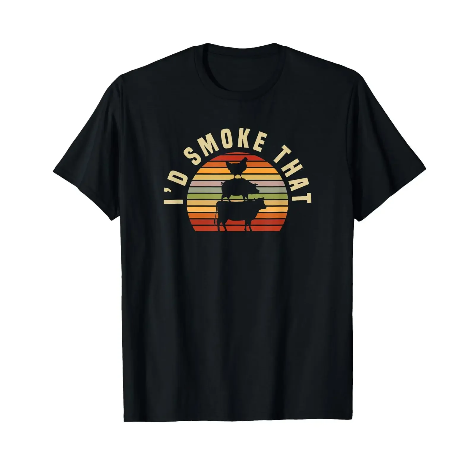 Ich Grille Fleisch Grillen Lustiges T Shirt vintage Washed homme Slightly graphic Comfortable Soft Top For Everyday Wear