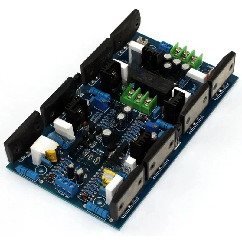 Adapted for 2SA1494/2SC3858 High Power Dual-Channel Amplifier Board 300W+300W