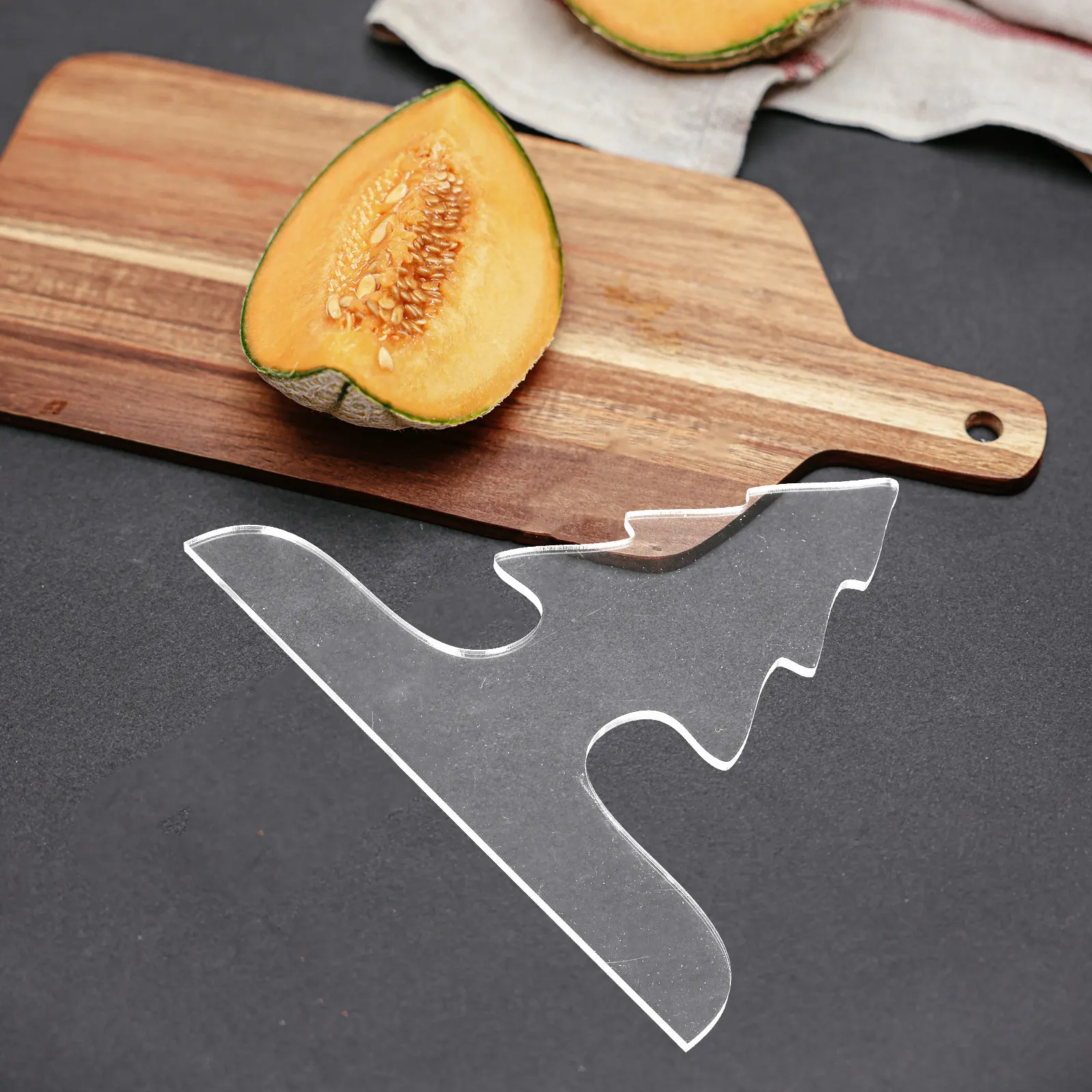 Cutting Board Handle Template Clear Acrylic Stencil for Charcuterie Board Woodworking DIY Tracing Template