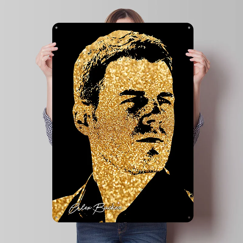 

Постер с принтом Алекса Беккера, индивидуальный дизайн, ретро-декор для стен, винтажные металлические таблички для украшения игровой комнаты, эстетичный декор для ванной комнаты