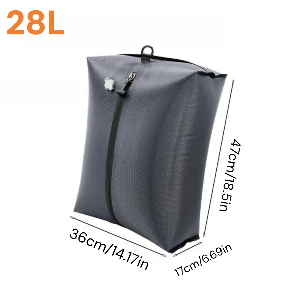 Outdoor vacuümcompressiezakken, opbergzakken voor kamperen, reizen, kleding, lichtgewicht, ruimtebesparende organizer voor wandeltochten