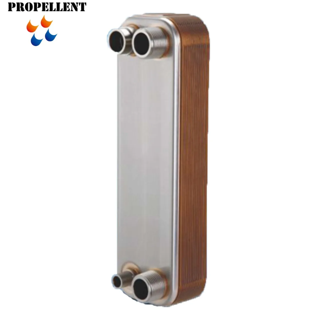 Propellent PLB170 Stainless Steel Brazed Plate Heat Exchanger (BPHE) 60Mpa Pressure -196-225°C Temperature Range Engine Air