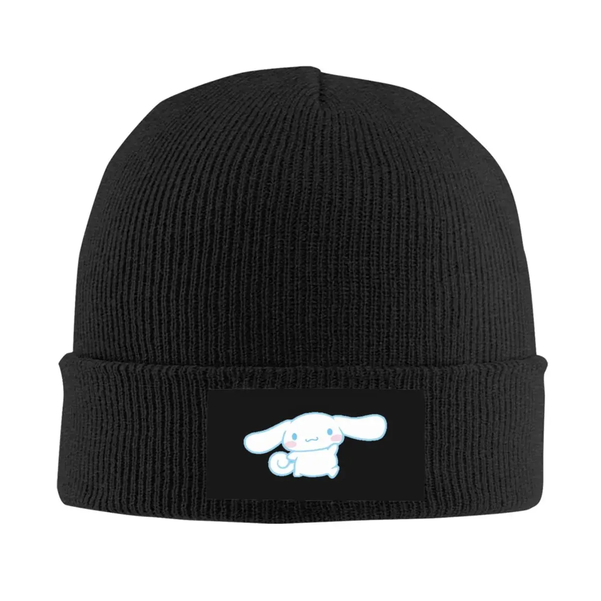 

Custom Cinnamoroll Skullies Beanies Caps Unisex Winter Warm Knitted Hat Men Women Cool Adult Dog Cartoon Bonnet Hats Outdoor Cap