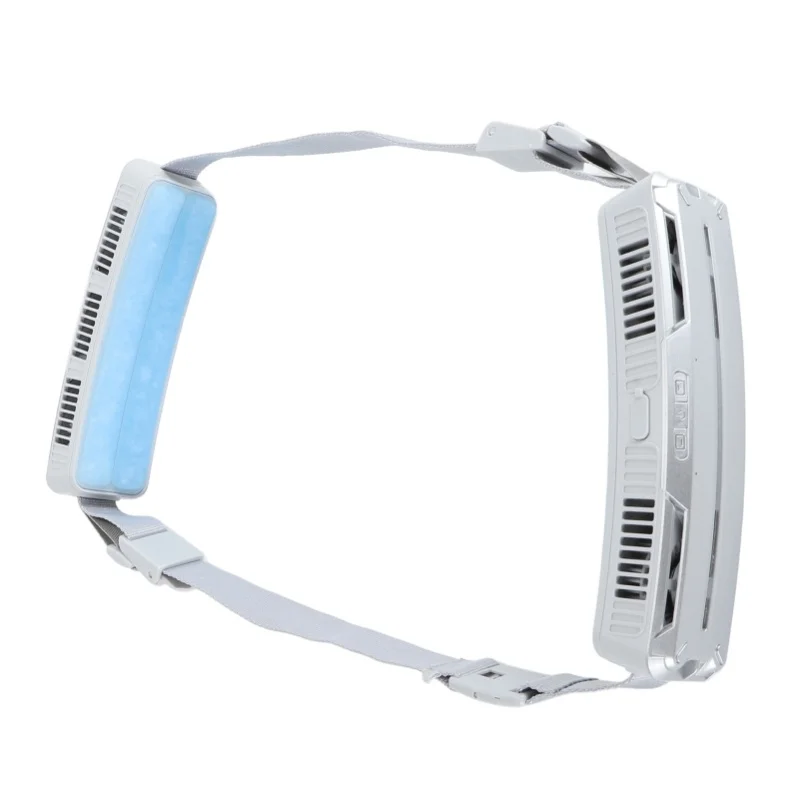 

Multifunctional Wearable Waist Fan With Ice Compress 3 Speeds Adjustable Efficient Wide Angle Belt Fan For Outdoor Sports