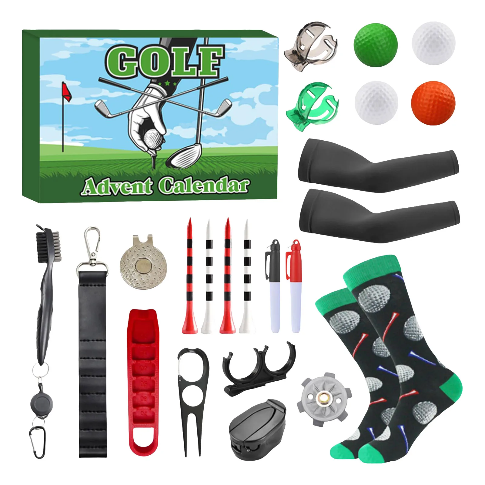 hot toy Christmas Advent 2025 Calendar 24 Day Marked Tee Calendar Advent xmas toys festival hot selling playthings for kids