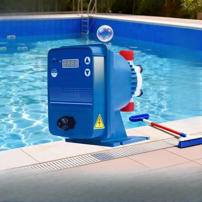 Measurement Automatic dosing pump Automatic dosing timing Time-saving automatic measurement of water temperature