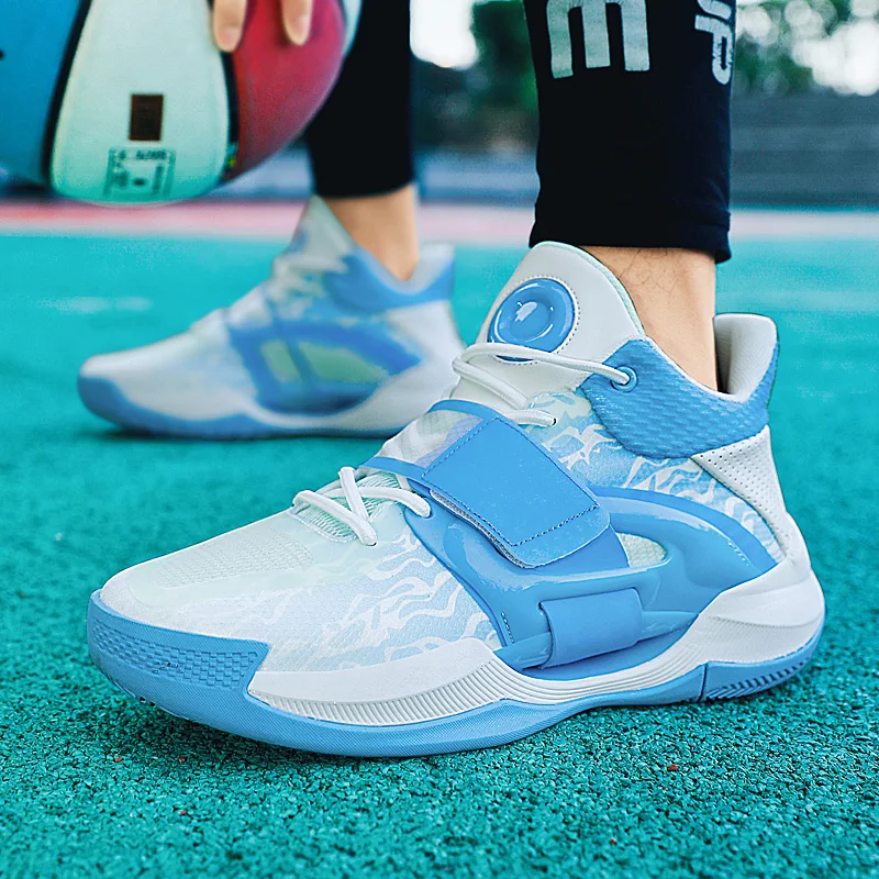 

Glow Basketball Shoes Men Professional Competition Training Sneaker Fashion Trendy Shoes Couple Large Footwear Basketball Shoes