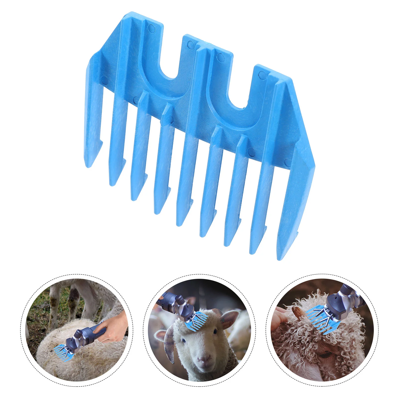 Shearing Card Holder Detachable Trimmer Guide Attachment for Sheep Grooming Accessory Electric Razor