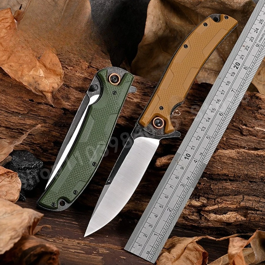 1 шт. портативный складной нож со стальным лезвием D2 и ручкой G10, подходящий для кемпинга, пешего туризма, ежедневной переноски в чрезвычайных ситуациях