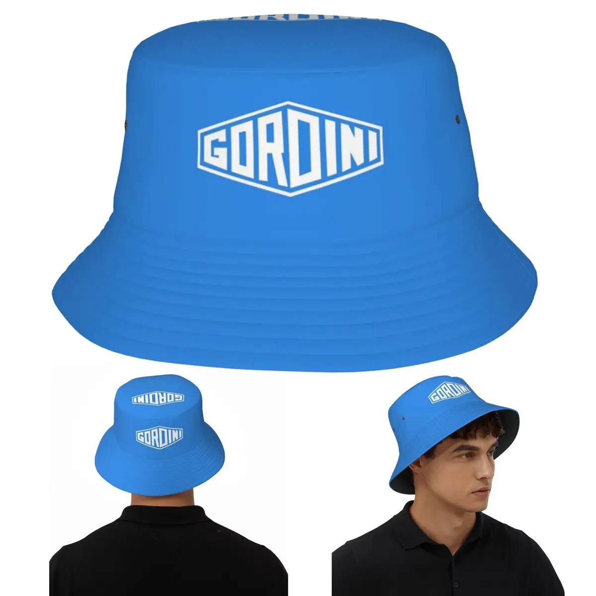 

Классические автомобильные логотипы Gordini, панамы для детей, шапки в рыбацком стиле боб на лето, шапки для рыбалки, мужские и женские шапки