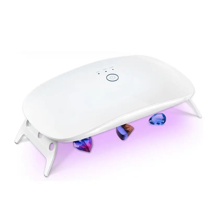 ABWZ-UV Light For Resin, Foldable UV Resin Ligh, Portable & Fast Curing Higher Power UV Lamp,Supplies For UV Resin Mold Easy Ins