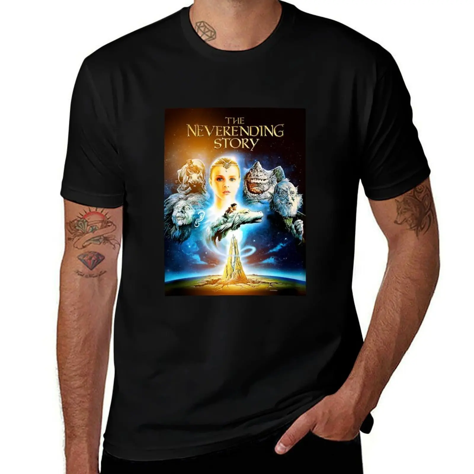 Neverending Story T-Shirt t shirt man casual funny t shirts dark humor T-Shirt