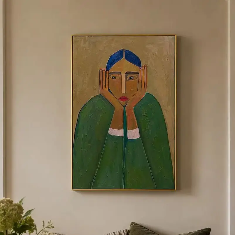 Impression sur toile, illustration d'art moderne, œuvre d'art de décoration intérieure de haute qualité pour chambre à coucher, salon, bureau et espace intérieur