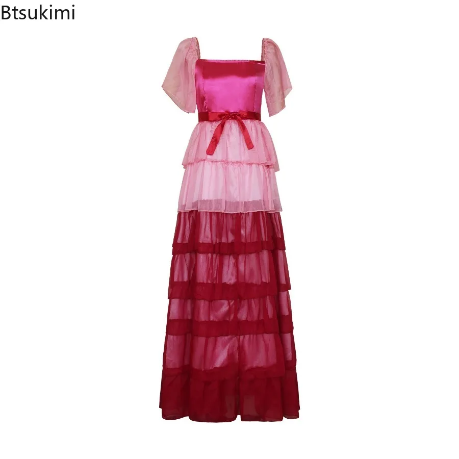 Hermione femmes robe rose princesse Granger Cosplay Costume Halloween Maigc école fête Performance vêtements Lolita robe de soirée