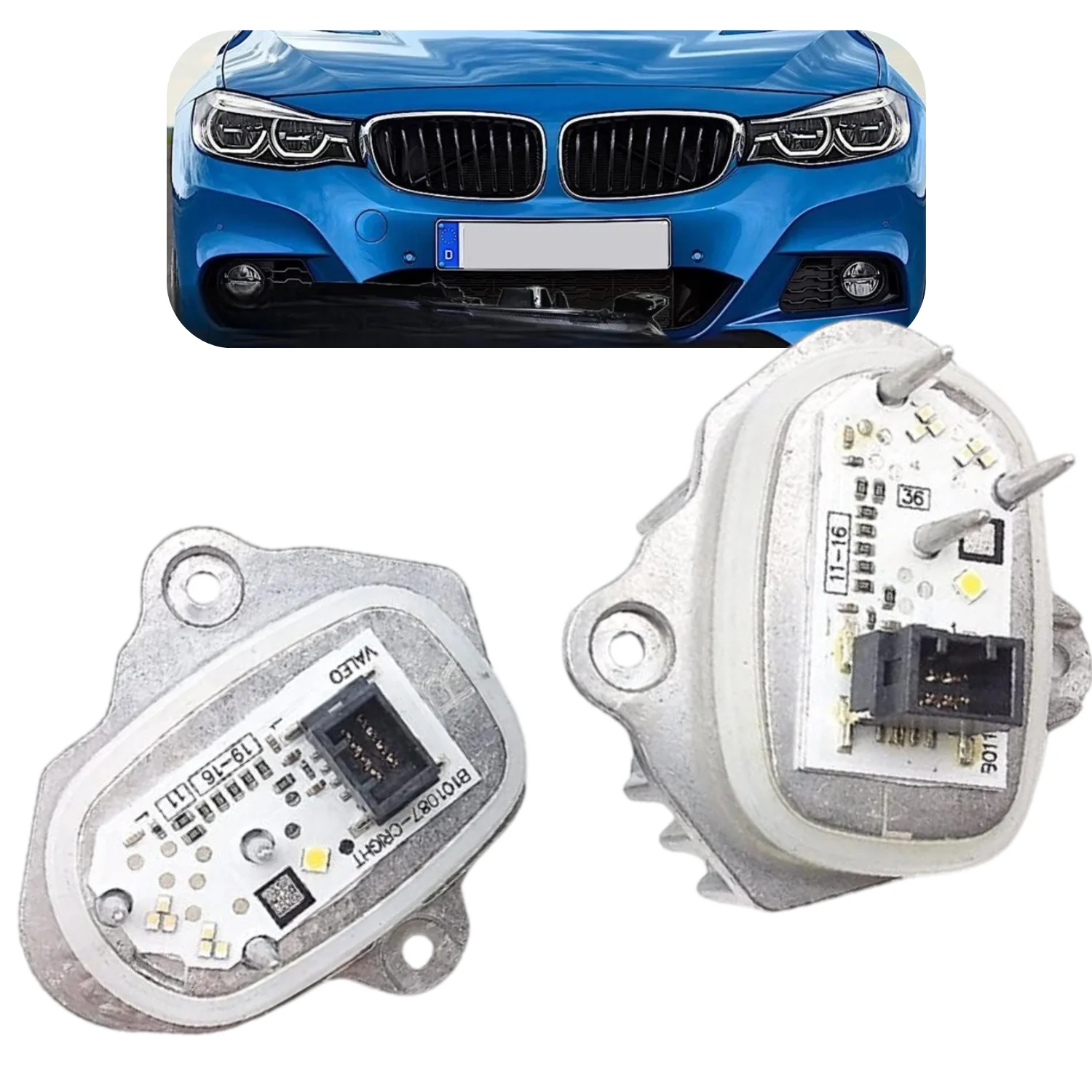 

F34 GT 63117470429 63117470430 Автомобильные фары DRL Модуль дневных ходовых огней Блок управления Аксессуары для фар для BMW 3 серии