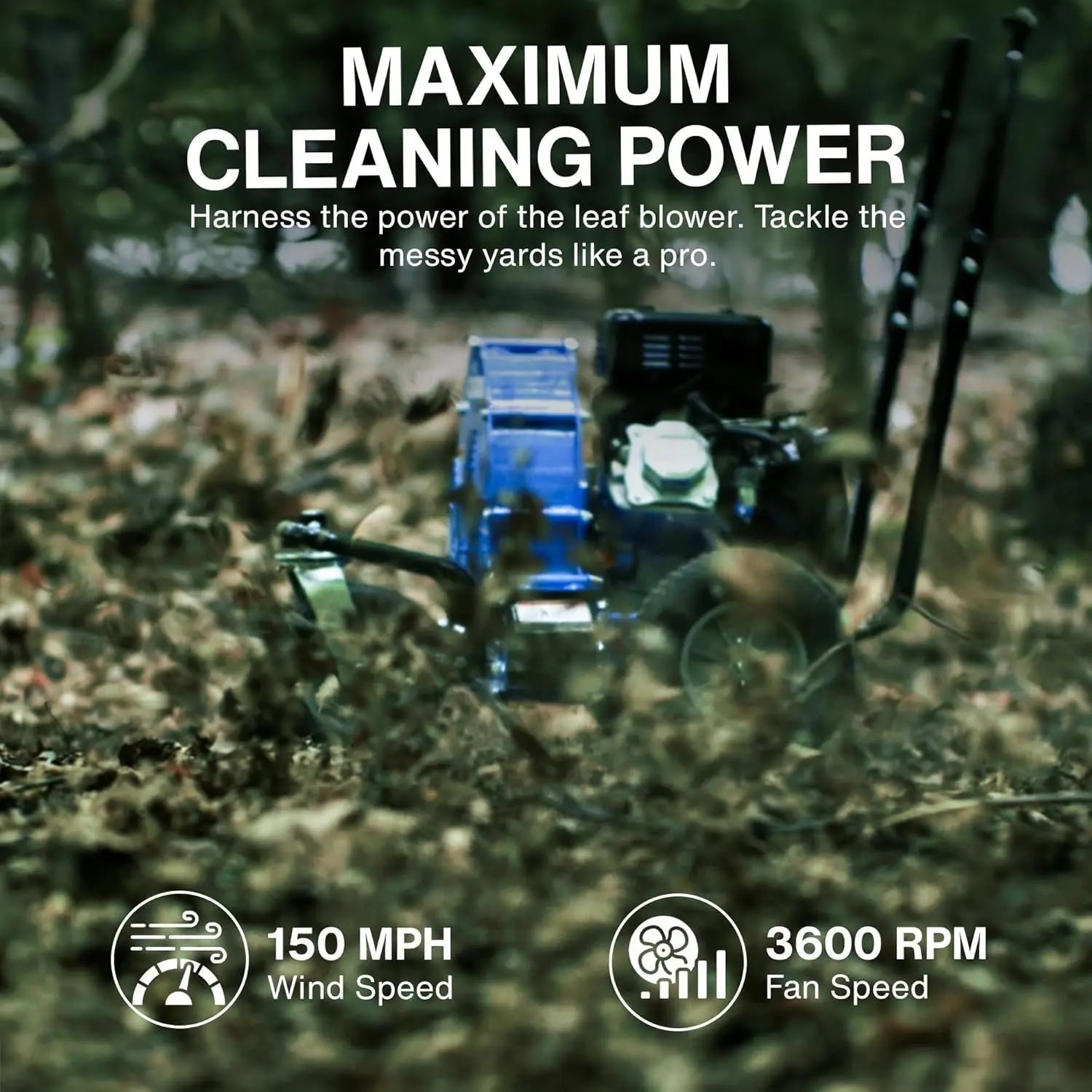 Soffiatore per foglie con ruote Camminata dietro la spazzata a getto semovente manualmente Potente uscita motore OHV a 4 tempi da 7 HP · Vendite dirette in fabbrica