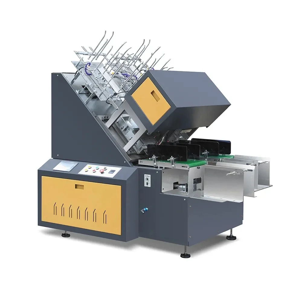 JB-700 Automatic Paper Lunch Box Machine Paper Lunch Box Forming Packing Machine