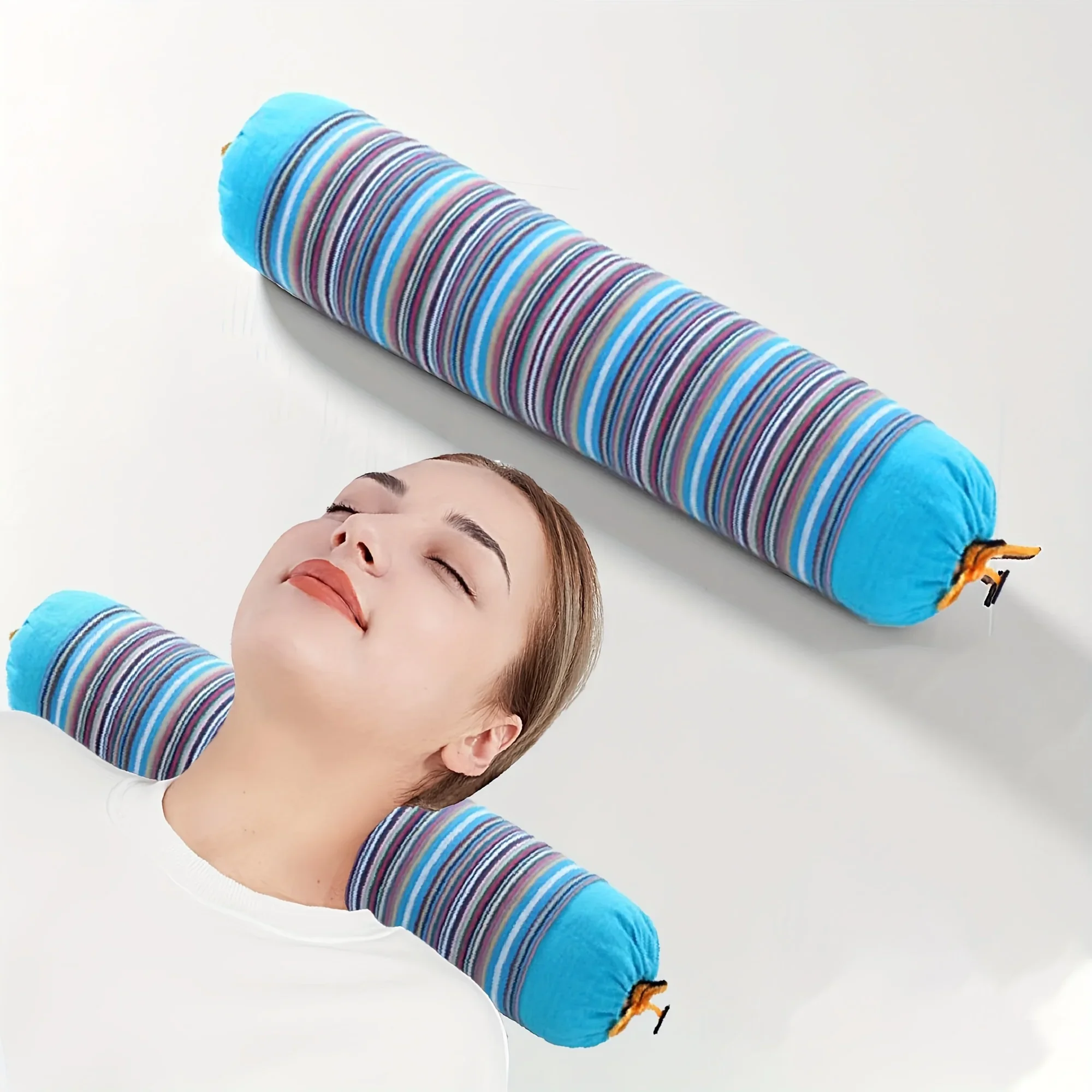 1pc Buckwheat Husk Filled Pillows, Cervical Pillows, and Office Nap Pillows Help Alleviate Shoulder and Neck Pain
