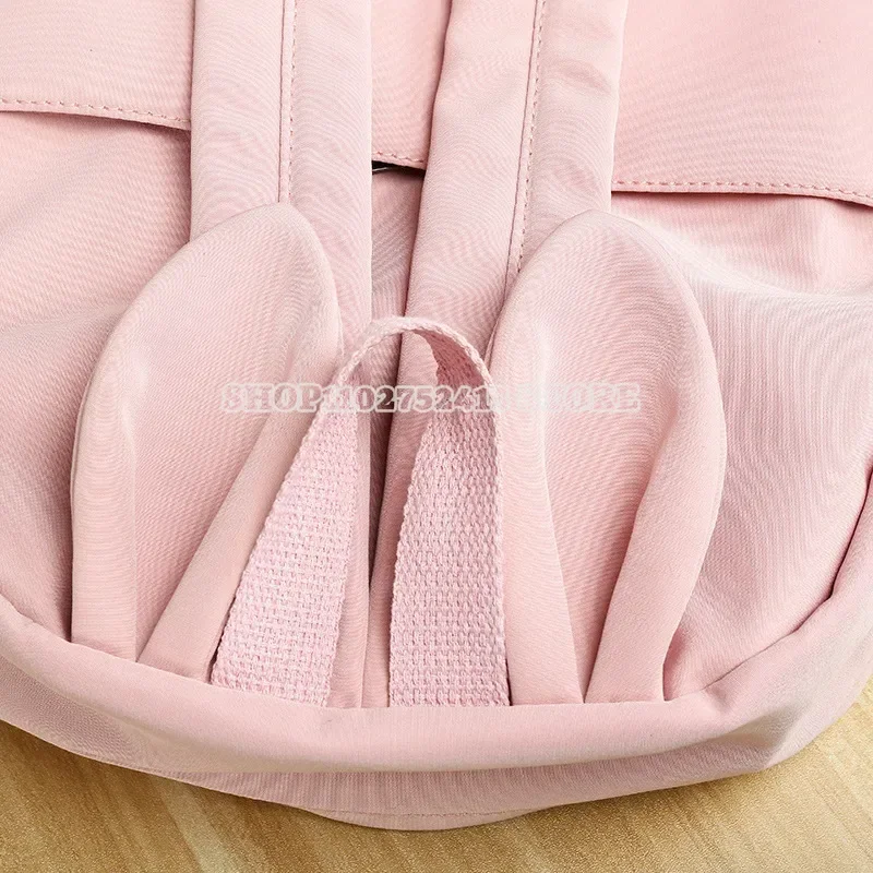 Mochila escolar Gabby Dollhouse para niñas, mochila de gran capacidad para estudiantes de primaria, mochila con estampado de Gabbycat de dibujos animados, regalo de conejo rosa