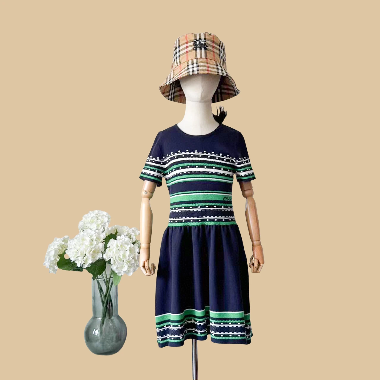 

CH Fashion Kids Dress Exquisite Girls Color Blocking Design High Quality Girls Gift Dress Clothing for Going Out and Playing