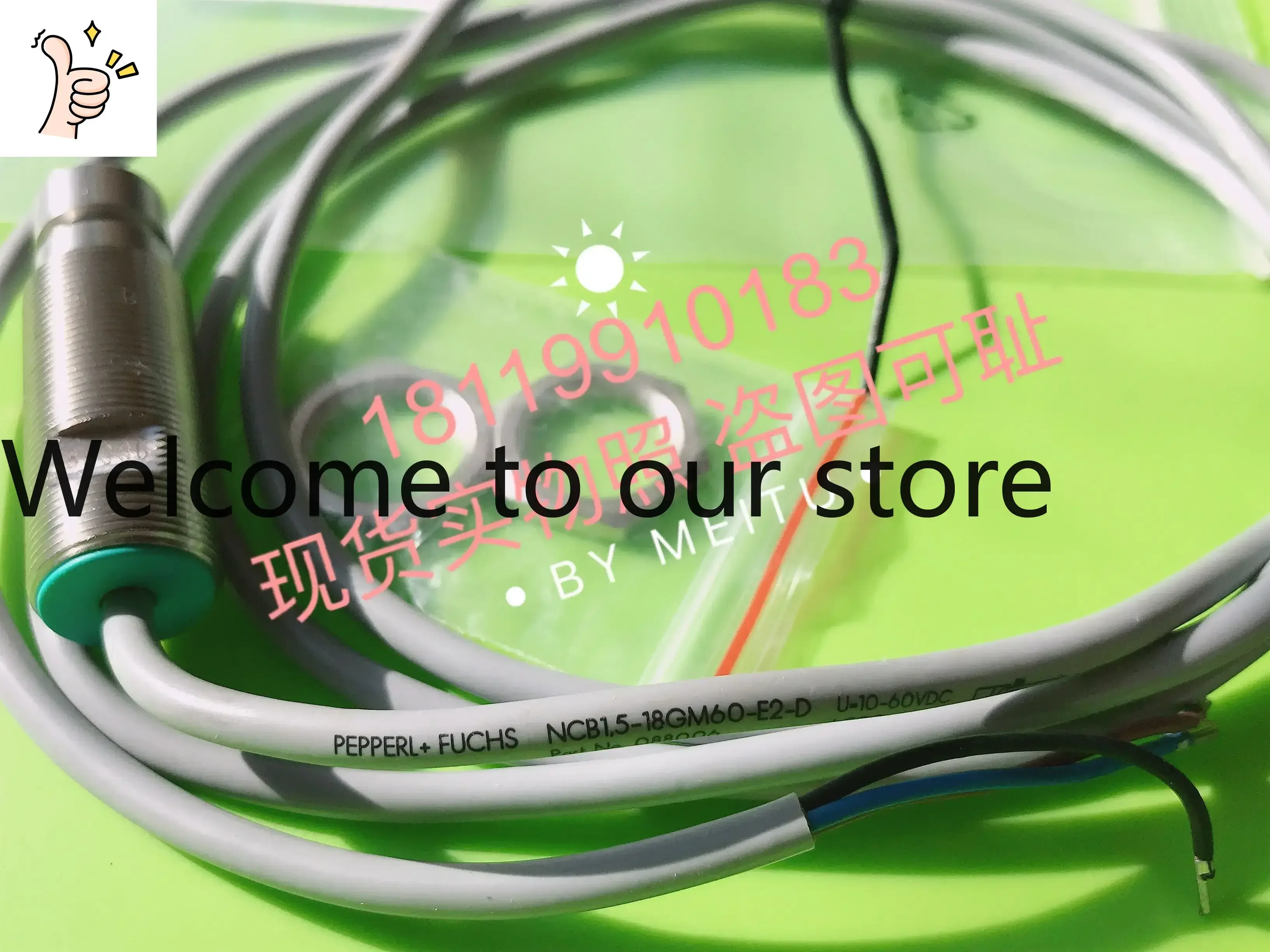 2026 P+F Beijiafu Sensor NCB1.5-18GM60-E2-D NCB1,5-18GM60-E2-D 088006