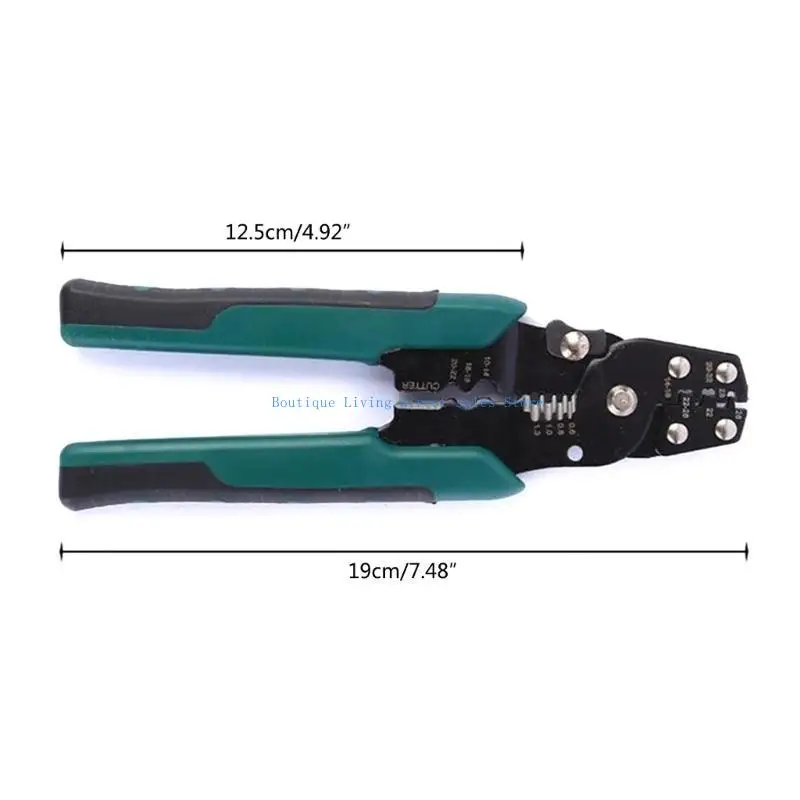 Drahtklemme Zierterminal Crimple Stripper mit 320pcs RNB-/SNB-Terminals