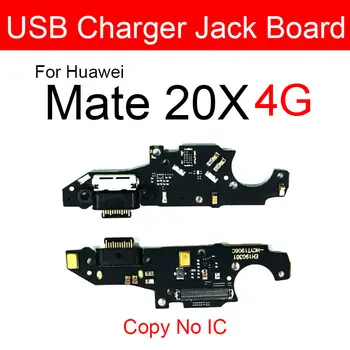 Originální USB konektor nabíječky pro Huawei Mate 20X 4G 5G 20 X USB nabíjecí port dokovací stanice flex kabel náhradní díly 10 nejlepší prodej Chytrý telefon Huawei Mate 20X - №1