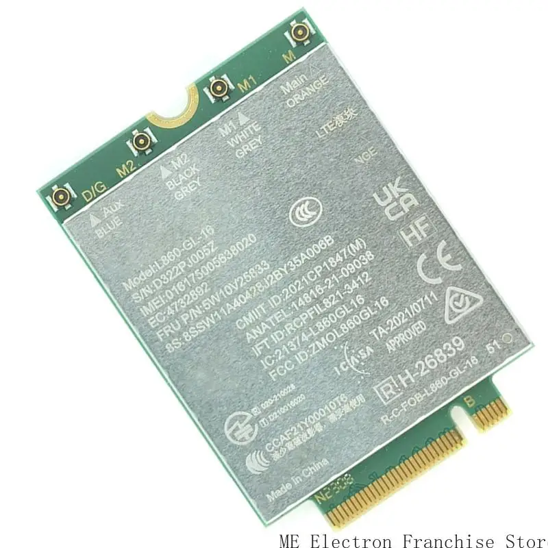 T5EA L860-GL-16 4G модуль LTE для интеграции ПК с гигабитной возможностью загрузки