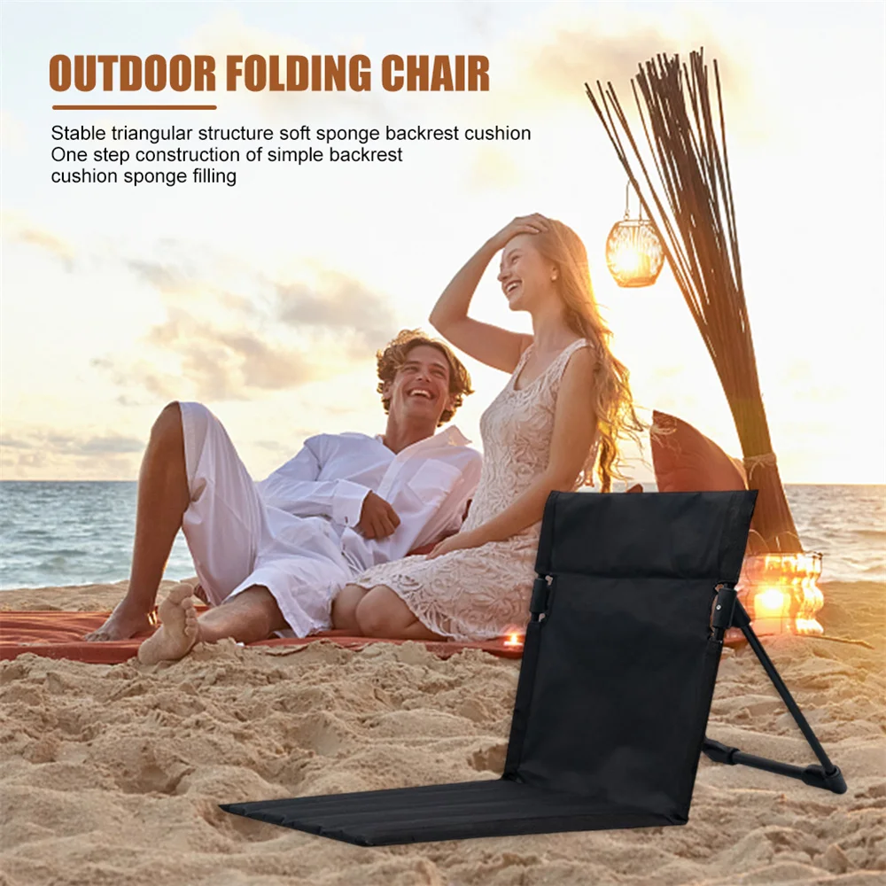 Foldable Camping Chair Outdoor Portable Ultra Light Folding Stool Fishing Chair Camping Backrest Sitting Chair Camping Bench