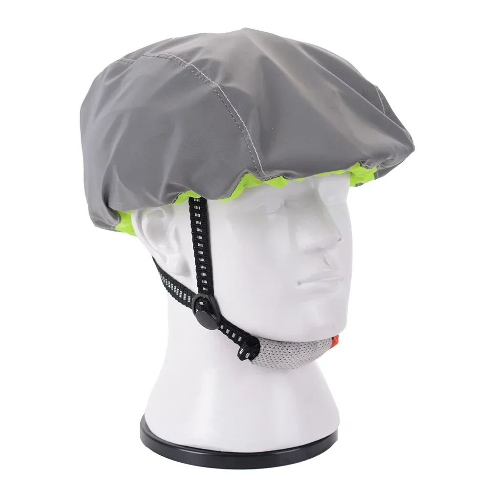 

Nice High Quality Portable Pratical Cover Helmet Rain Cover 1 Pcs Adjustment Comfortable Reflective Waterproof