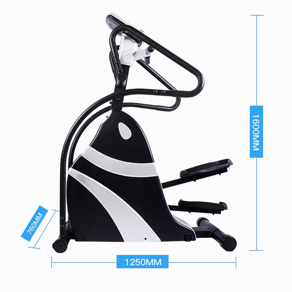 Electric Self Generating Home Use Intelligent Ladder Machine-Adjustable Foldable Space Saving Treadmill