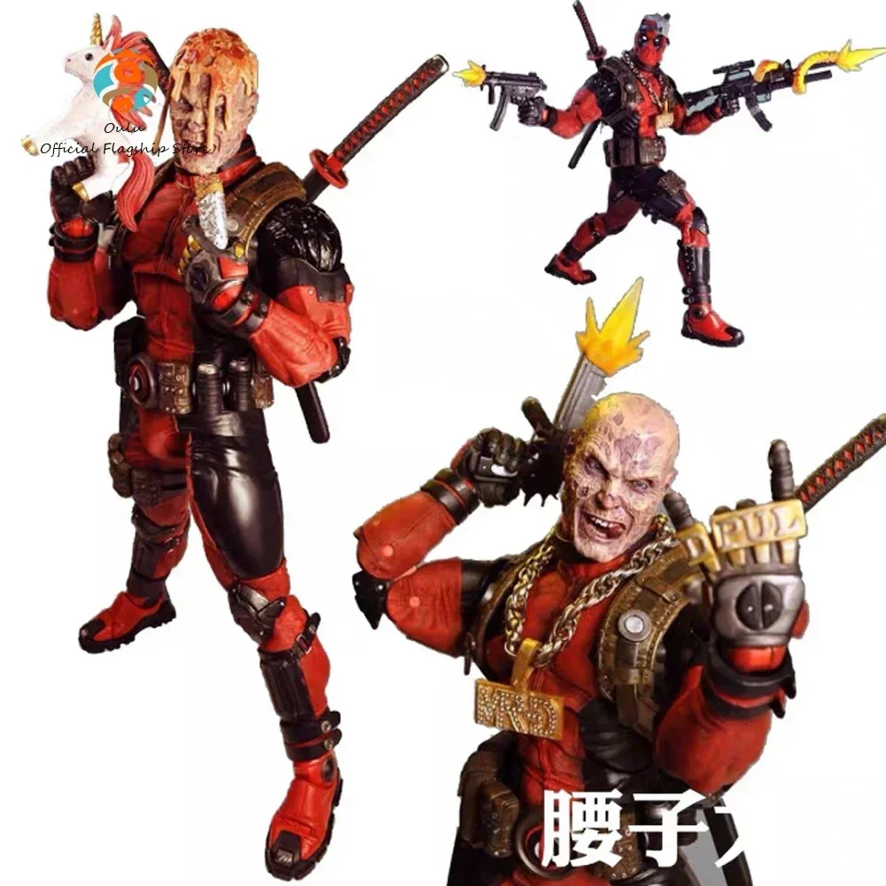 

Экшн-фигурка Дэдпула Deluxe Editionx-Men Мстители Neca аниме фигурка из ПВХ украшение комнаты подарки на день рождения для детей игрушки