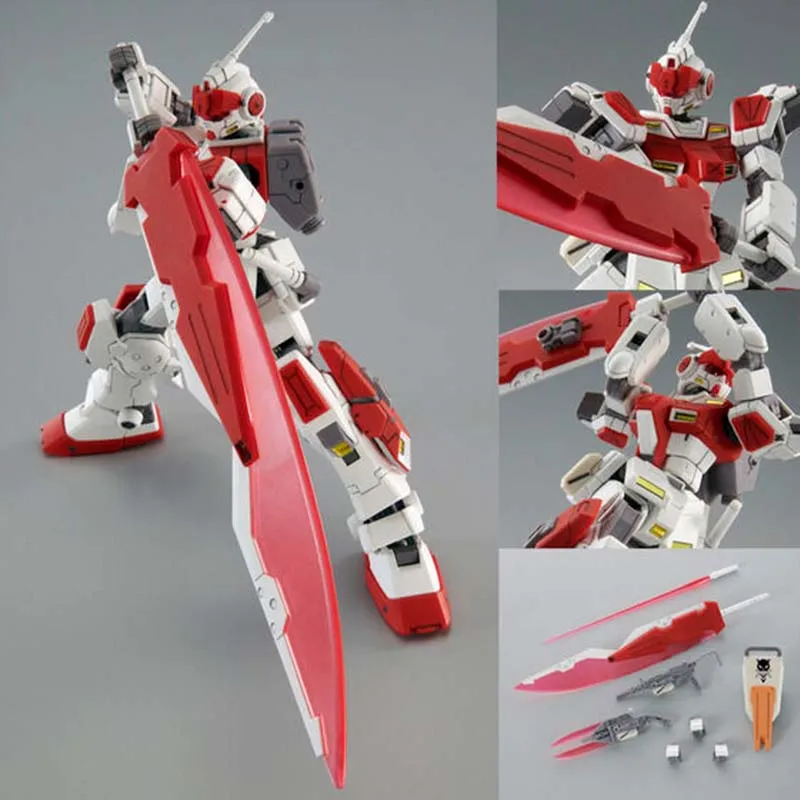 Bandai Gundam Model Kit HGUC PB Red Rider Action Figure Gunpla Building Kit Gundam Collectibles Anime Figuren Speelgoed Voor Jongens Gift