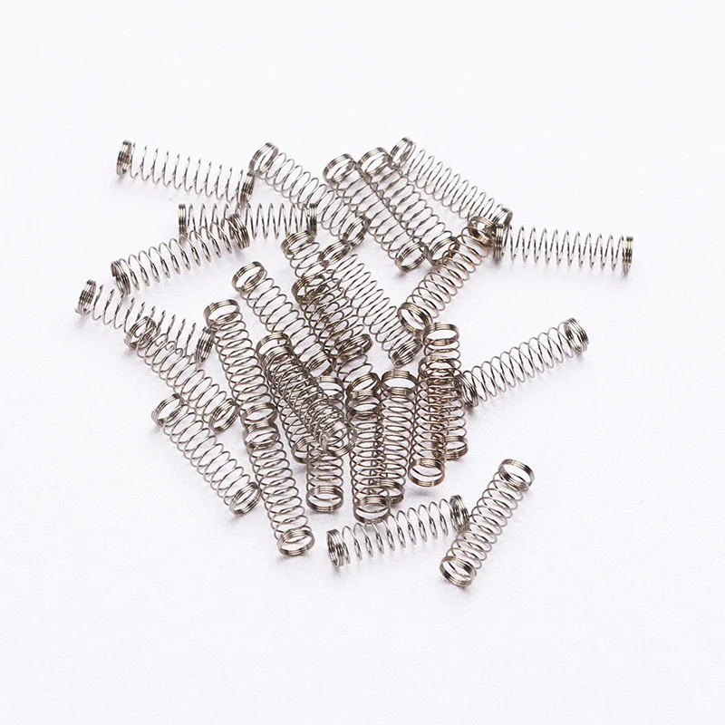 110pcs Switch Spring Custom Mechanical Keyboard Accessories Replacement Spring Extension Spring 16mm 40G 45G 50G 55G 60G 65G 80G