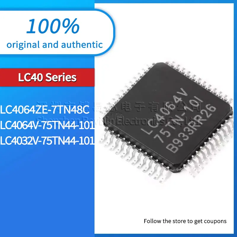 

LC4064ZE-7TN48C LC4032V-75TN44-10I LC4064V-75TN44-10I Black plastic housing