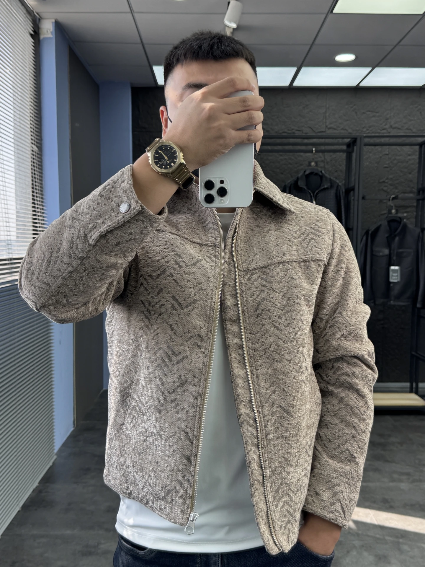 

Svip Cabinet 3K Sli ort Cotton Jaet, теплое повседневное модное городское молодежное зимнее пальто с откидным воротником, удобная мужская одежда