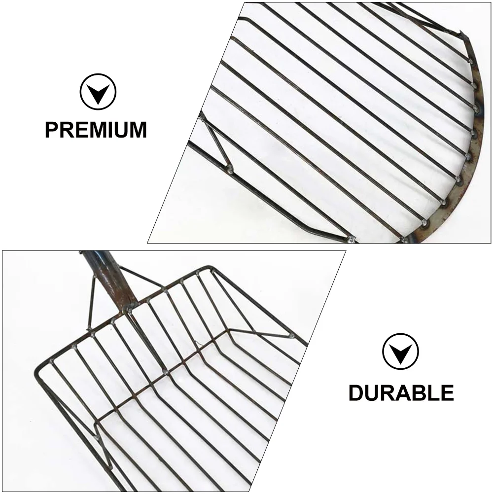 1Pcs Farm-Oriented Corn Shovel Large Collect Maize Shovel Multifunctional Iron Spade Lightweight Portable Farm Tool