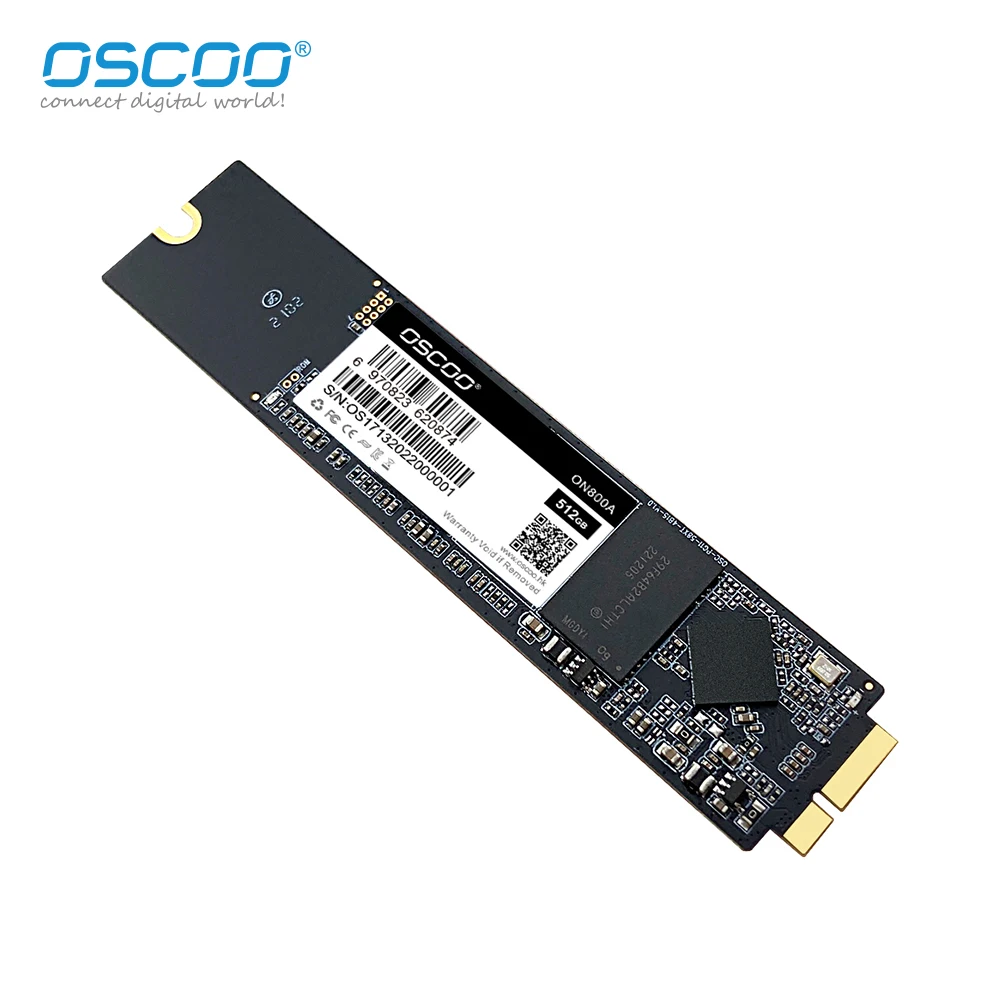 Твердотельный накопитель OSCOO SSD для 2010, 2011 дюйма, Apple Macbook Air A1370 A1369, дешевый твердотельный накопитель MAC SSD 128 ГБ, 256 ГБ, 512 ГБ, 1 ТБ