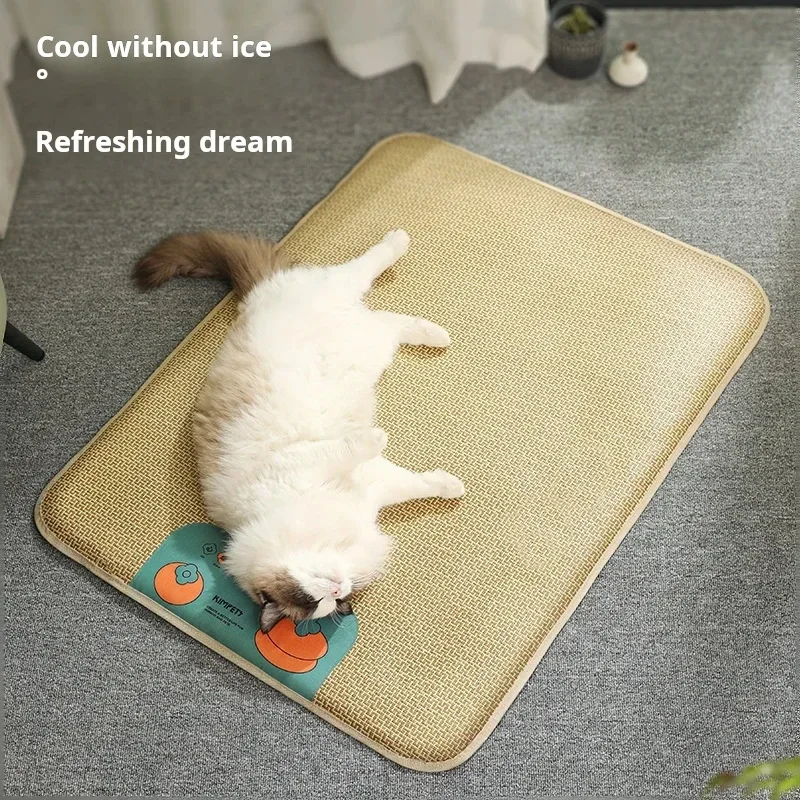 

New Pet Spring And Summer Cooler Pads Seasonal Pads Universal Dog Nest Cat Supplies Breathable Moisture Cooler