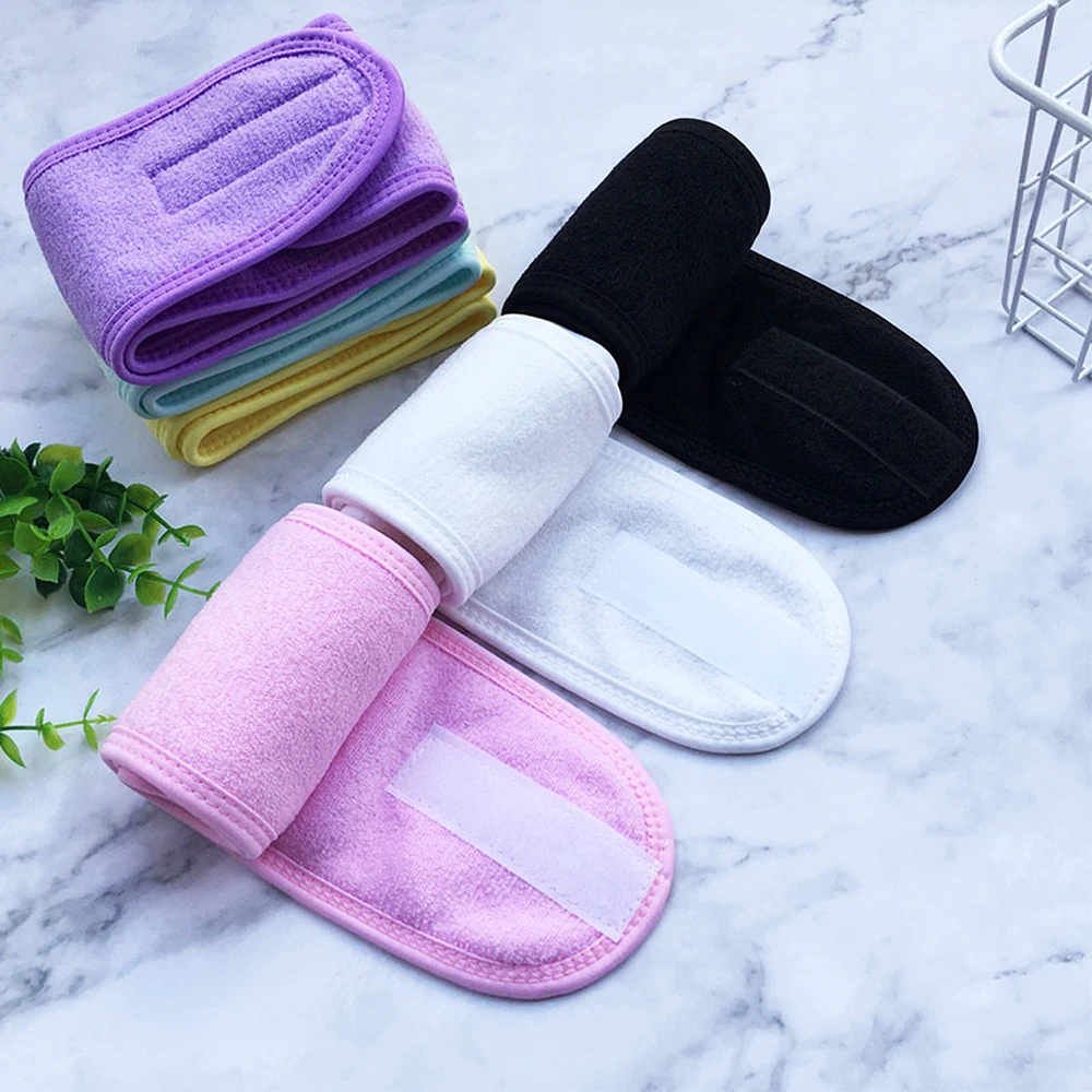 Yoga Fashion Shower Bath Caps Cosmetic Makeup Hairband Tiara Turban Turban Head Band