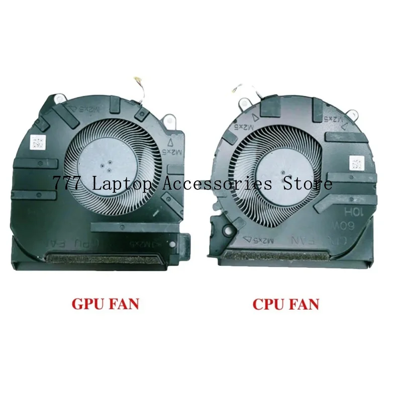 CPU GPU Cooling Fan for HP VICTUS 16-D 16-d0185 16-E 16-e0011ns TPN-Q263 M75722