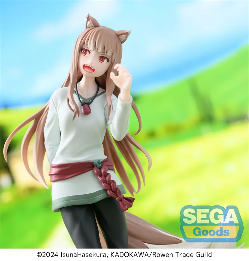 New SEGA Desktop x Decorate Collections Holo (Spice and Wolf) 160 mm Anime Action Figure Nice Collectible Model Ornament Toys